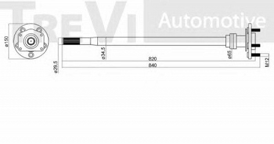 TREVI AUTOMOTIVE wb1198 -